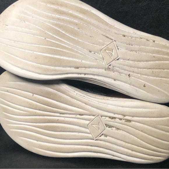 SPERRY TOP SIDER MENS NAVY BLUE FLIP FLOPS THONG SANDALS SIZE 6 - Picture 8 of 9